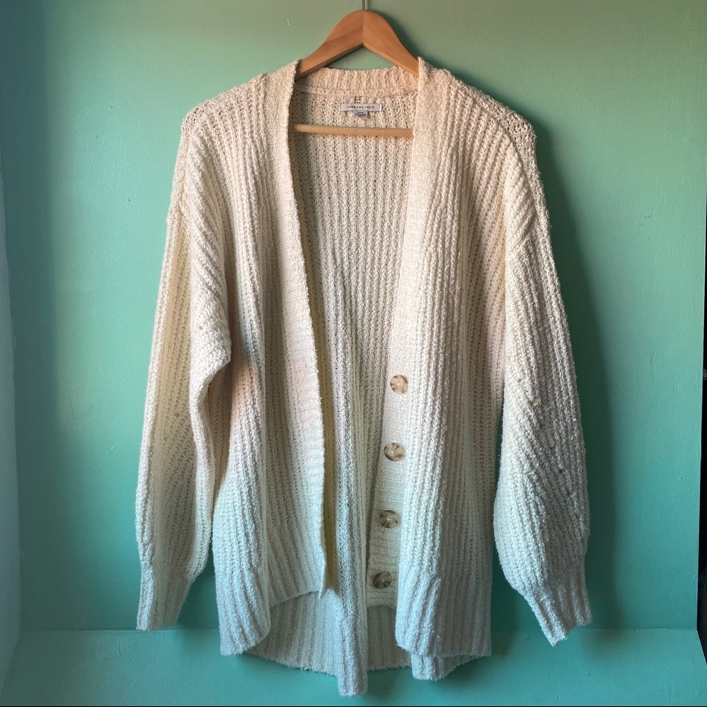 American eagle oversized cardigan